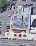 Aerial photograph of Roselle Municipal Court.