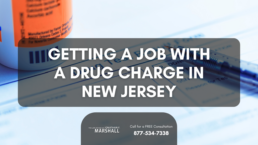 getting a job with a drug charge in New Jersey